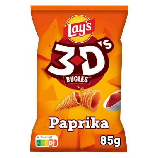 Biscuits apéritifs goût Paprika LAY'S 3D