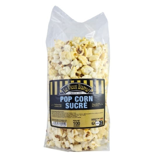 Pop corn sucré LE VIEUX BISTROT