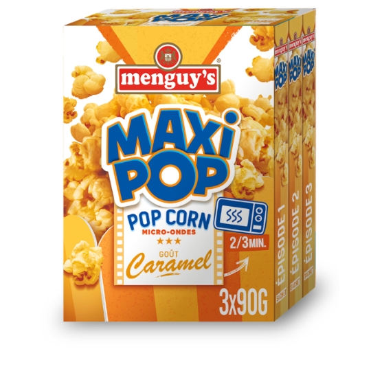 Pop-Corn au Caramel Micro-Ondes MENGUY'S