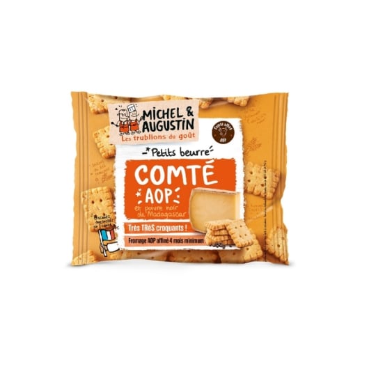 Biscuits petit beurre comté AOP poivre MICHEL ET AUGUSTIN