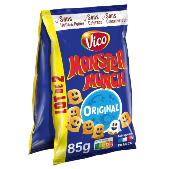 Biscuits apéritifs Original - Lot de 2 MONSTER MUNCH