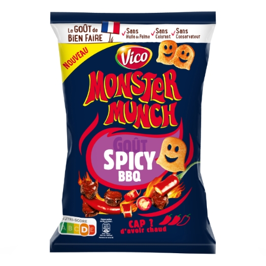 Chips Goût Spkicy BBQ MONSTER MUNCH