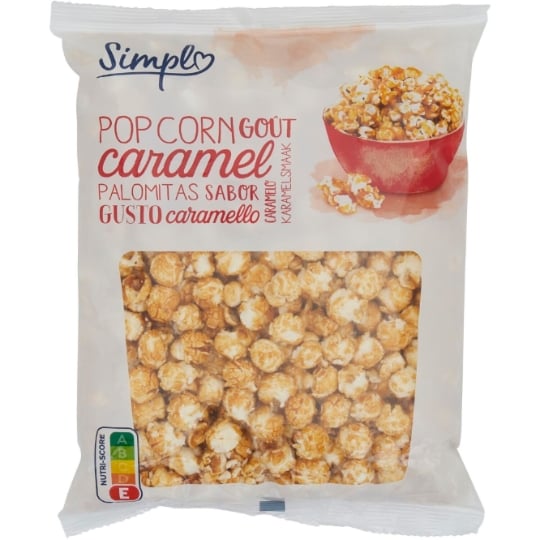Pop corn goût caramel SIMPL