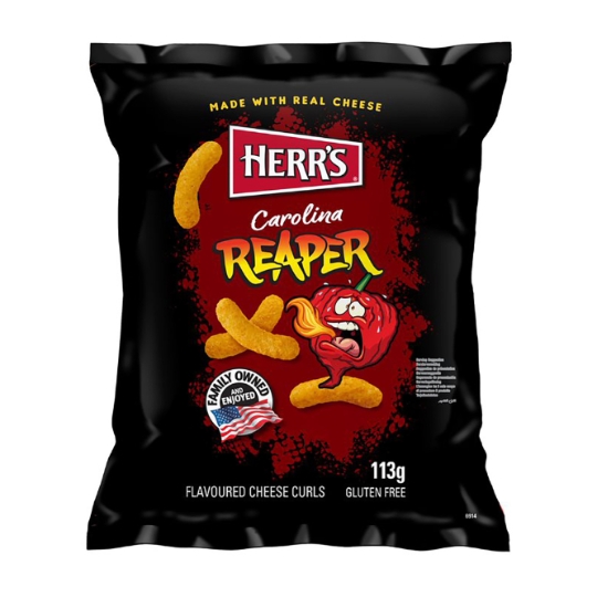 Chips cheese curls Carolina Reaper