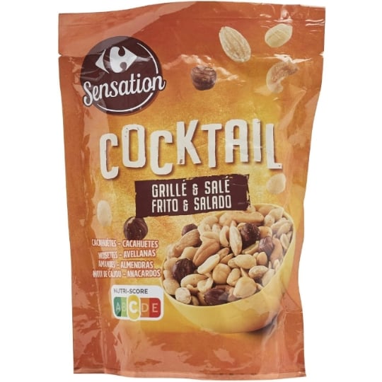 Mélange de graines Cocktail grillées et salés CARREFOUR