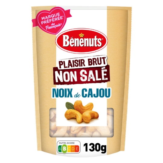 Noix de Cajou Non Salées Plaisir Brut BENENUTS