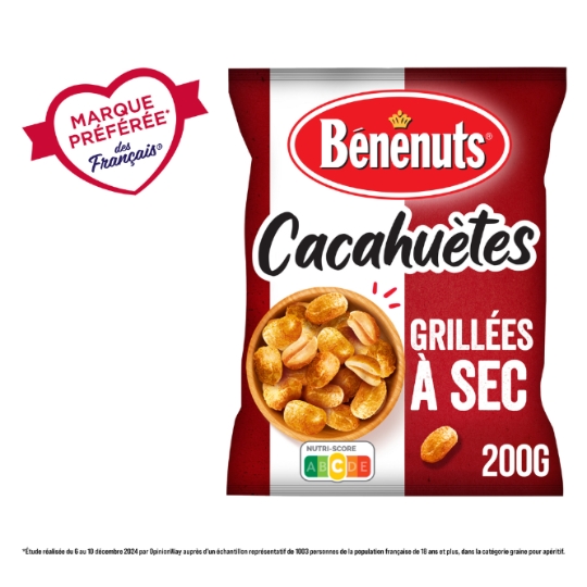 Cacahuètes Grillées à Sec BENENUTS