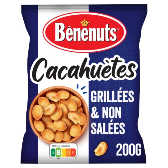 Cacahuètes grillées et non salées BENENUTS