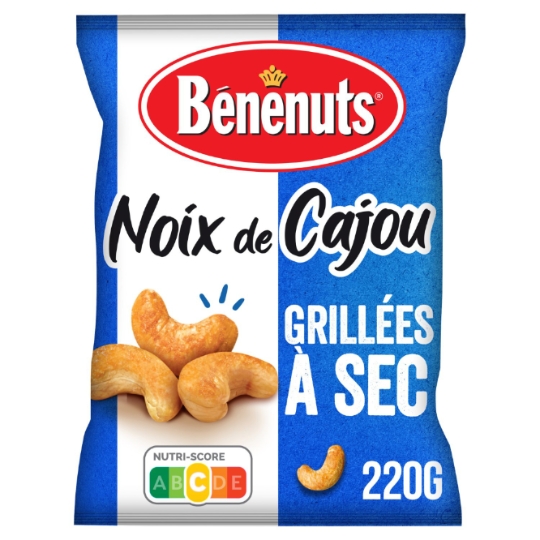 Noix de cajou grillées à sec BENENUTS