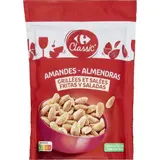 Amandes grillées et salées CARREFOUR CLASSIC'