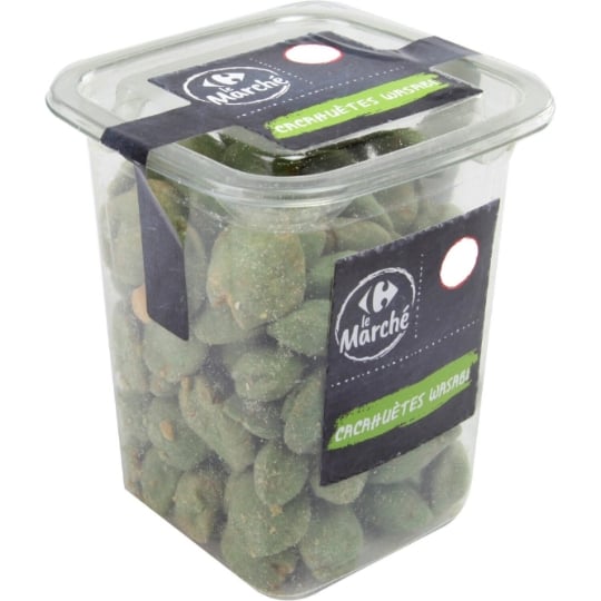Cacahuètes wasabi CARREFOUR LE MARCHE