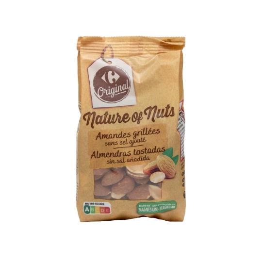 Amandes Grillées sans Sel Ajouté CARREFOUR ORIGINAL