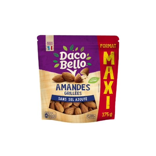 Amandes grillées sans sel ajouté maxi format DACO BELLO
