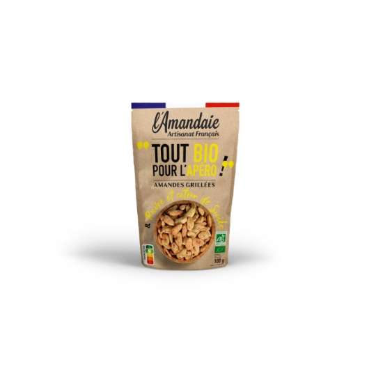 Amandes grillées poivre citron Bio L'AMANDAIE