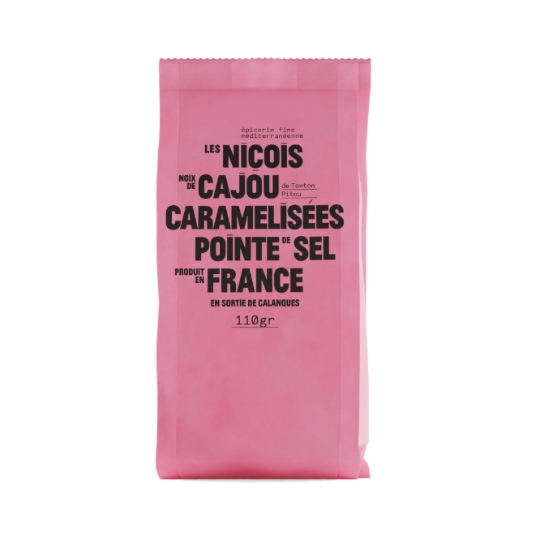Noix de Cajou Caramélisées Salées LES NICOIS