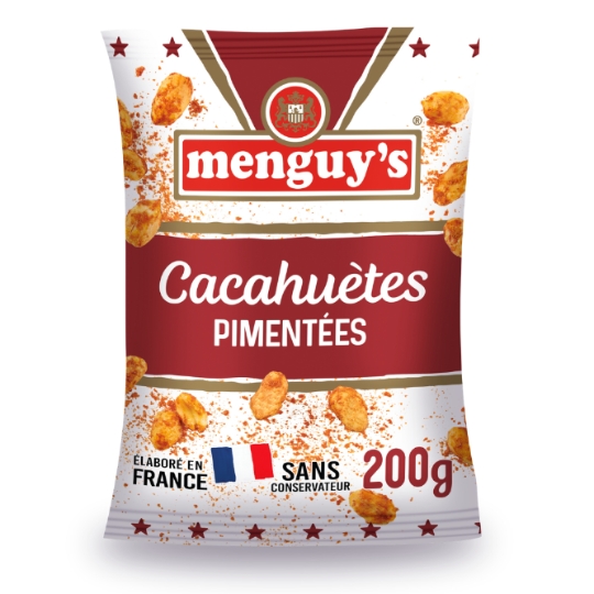 Cacahuètes Grillées pimentées MENGUY'S