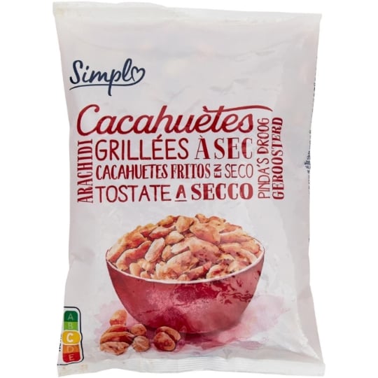Cacahuètes grillées à sec SIMPL