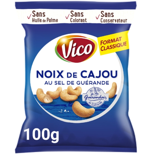 Noix de cajou au Sel de Guérande VICO