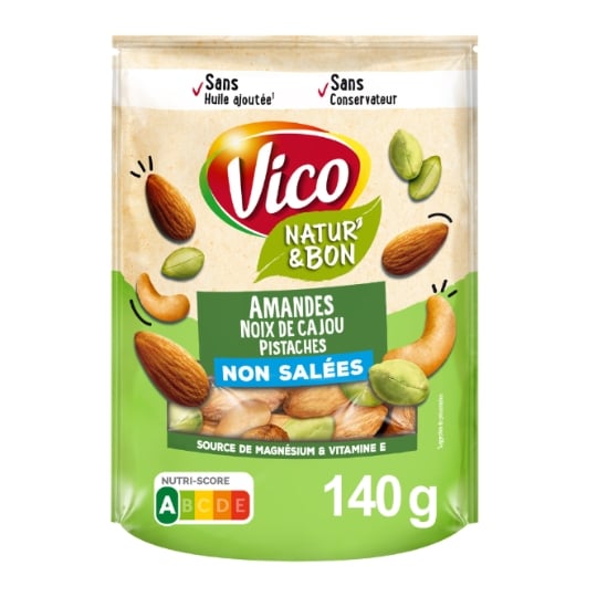 Mélange d'Amandes, Noix de Cajou et Pistaches VICO