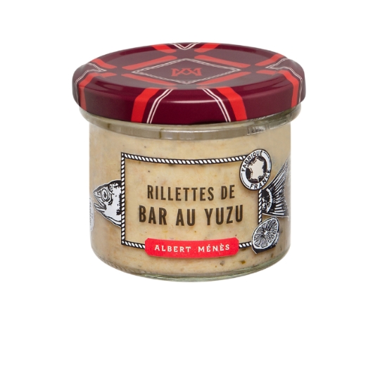 Rillettes de Bar au Yuzu ALBERT MENES