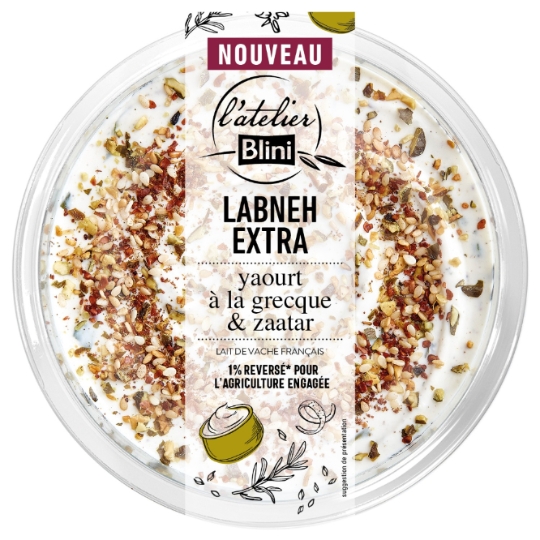 Yaourt à la Grecque & Zaatar Labneh Extra ATELIER BLINI