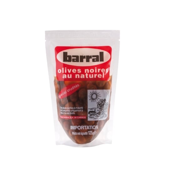 Olives Noires au Naturel BARRAL