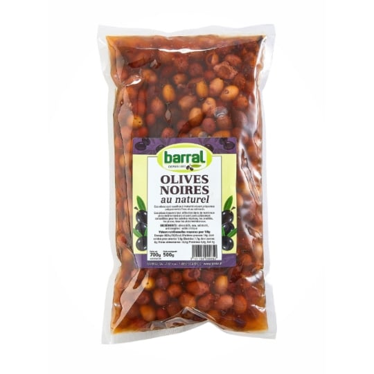 Olives Noires au Naturel BARRAL