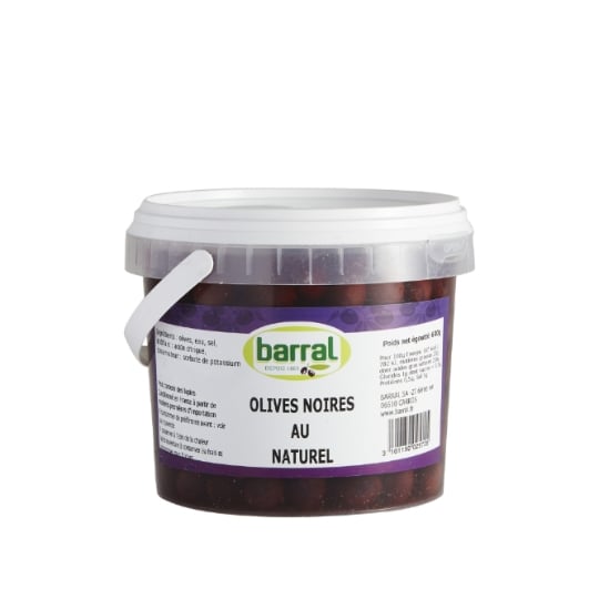 Olives Noires au Naturel BARRAL