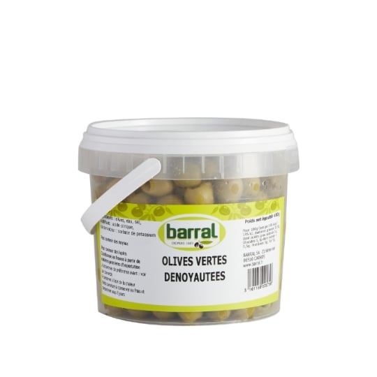 Olives Vertes Dénoyautées BARRAL