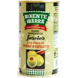 Olives Vertes Manzanilla au Piment d'Espelette BIXENTE IBARRA