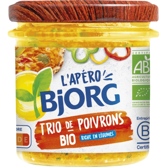 Terrine bio Trio de Poivrons  BJORG