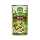 Olives Vertes Farcies aux Anchois CARREFOUR CLASSIC'