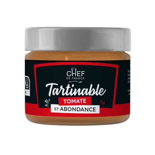 Tartinable Tomate Et Abondance CHEF DE FRANCE
