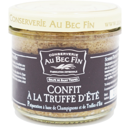 Confit à la truffe blanche d'été CONSERVERIE AU BEC FIN