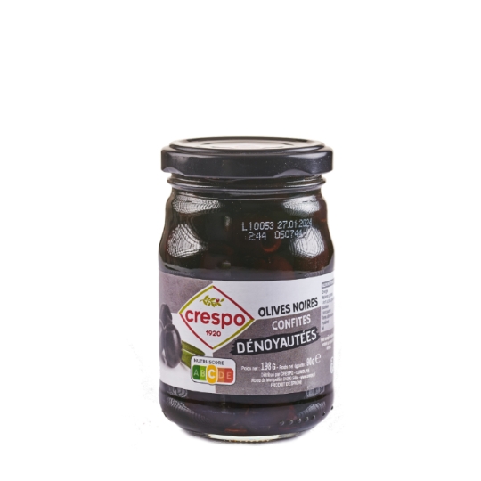 Olives Noires Dénoyautées CRESPO
