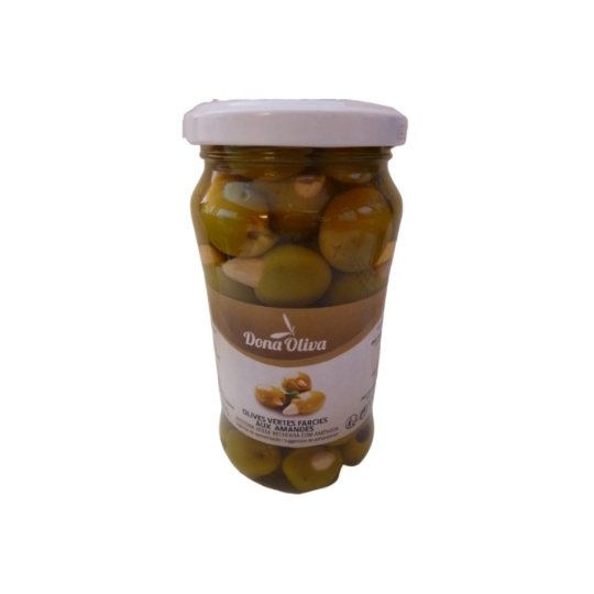 Olives Vertes Farcies aux Amandes DONA OLIVA