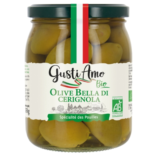 Olives cerignola bio GUSTA AMO BIO