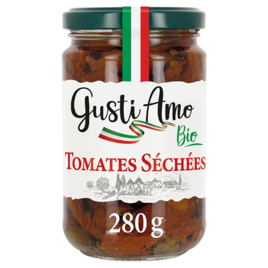 Tomates séchées au soleil des pouilles bio GUSTI AMO BIO