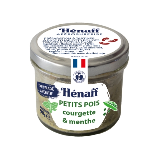 Petit Pois Courgette & Menthe HENAFF