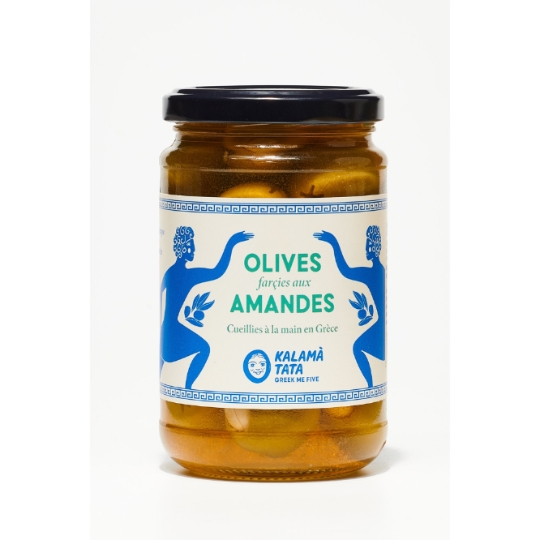 Olives Farcies aux Amandes KALAMA TATA