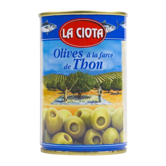 Olives vertes  à la farce de thon LA CIOTA