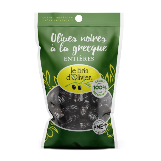 Olives Noires à la Grecque LE BRIN D'OLIVIER