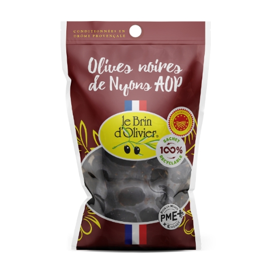 Olives Noires de Nyons A.O.P LE BRIN D'OLIVIER