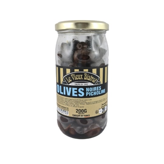 Olives Noires Picholines LE VIEUX BISTROT