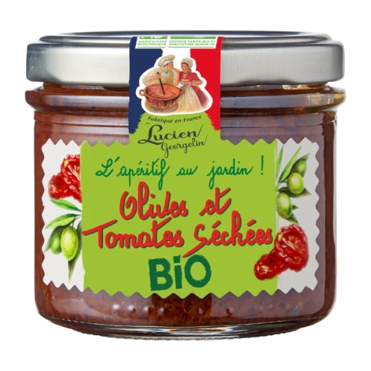 Tartinable olives et tomates séchées  bio l'apéritif au jardin! LES RECETTES CUITES AU CHAUDRON