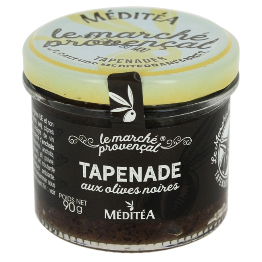Tapenade aux Olives Noires MARCHE PROVENCAL