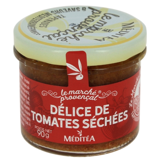 Tartinable salé Délice de Tomates Séchées MARCHE PROVENCAL