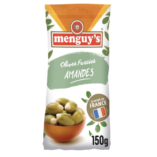 Olives Vertes Farcies aux Amandes MENGUY'S