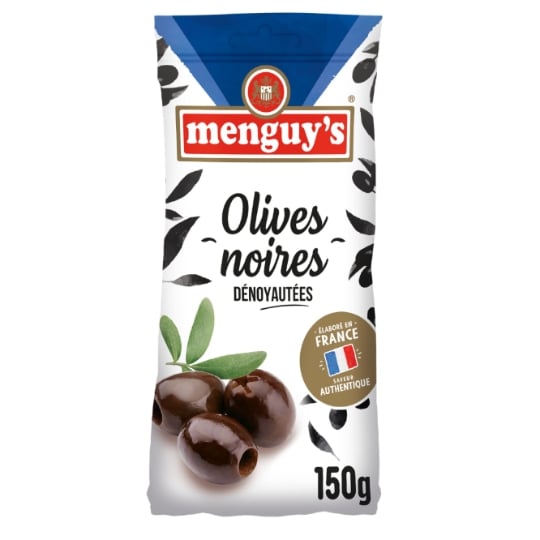 Olives Noires Dénoyautées Confites MENGUY'S
