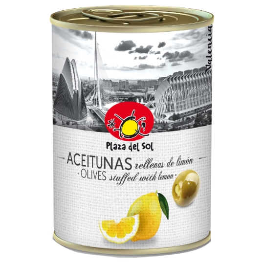 Olives vertes farcies au citron PLAZA DEL SOL